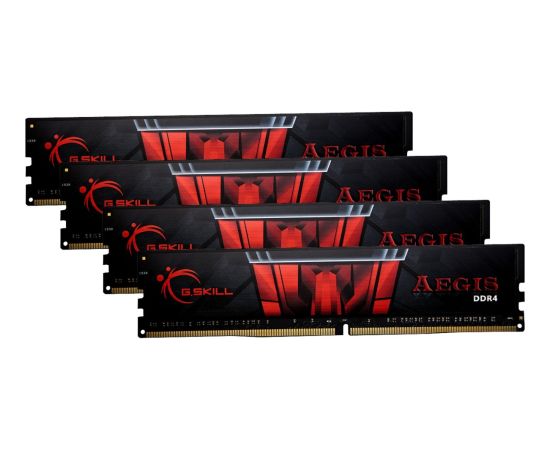 G.Skill DDR4 64GB 2400-15 AEGIS Quad