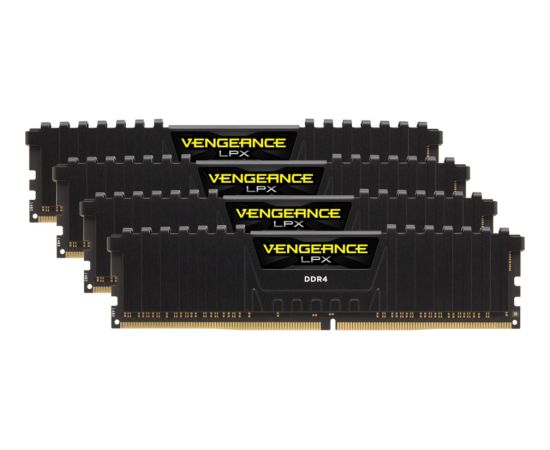 Corsair DDR4 64GB 2400-14 Vengeance LPX Black Quad