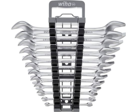 Wiha double open-end wrench set, 12 pieces, wrench (SW 6 - 32mm)