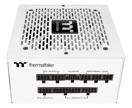 Thermaltake Toughpower GF A3 Snow 850W, PC power supply (white, 1x 12VHPWR, 5x PCIe, cable management, 850 watts)