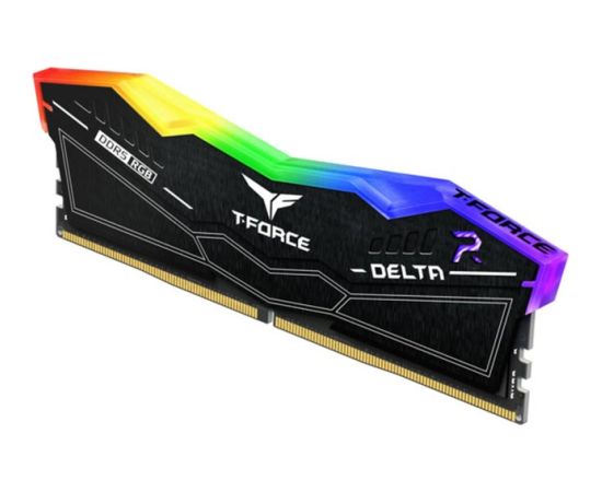 Team Group DDR5 32GB - 5200 - CL - 40 - Dual-Kit - DIMM -FF3D532G5200HC40CDC01, Delta RGB, XMP, black