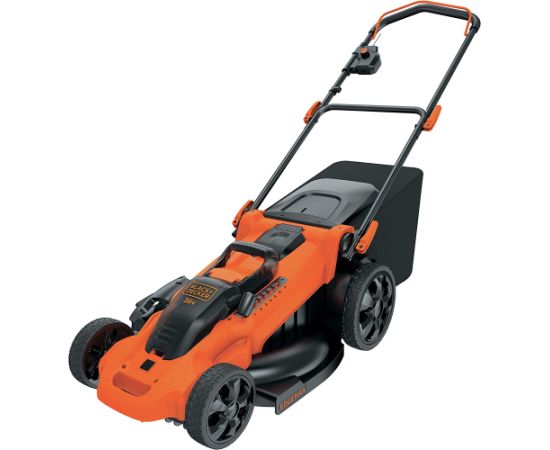 Black&decker BLACK+DECKER cordless lawnmower CLMA4825L2, 36V (orange/black, 2x Li-ion battery 2.5 Ah)