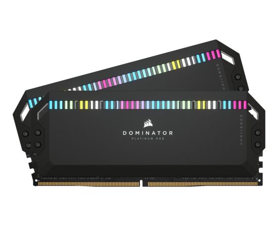 Corsair DDR5 - 32GB - 6000 - CL - 36 - Dual-Kit - DOMINATOR PLATINUM RGB, black