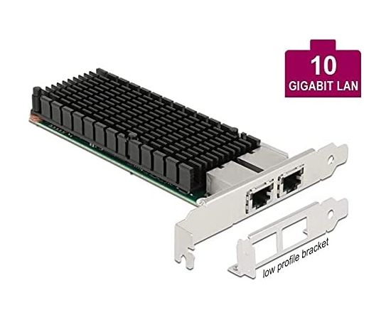 DeLOCK PCIe x8> 2x RJ45 1 Gig Lan x540