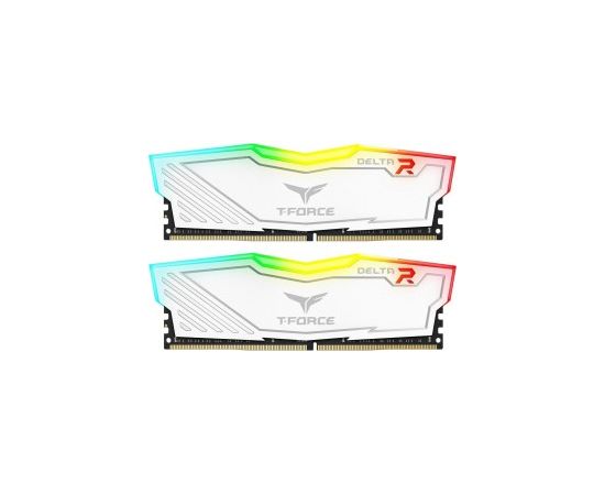 Team Group DDR4 -32GB - 3200 - CL - 16 T-Force Delta white Dual Kit