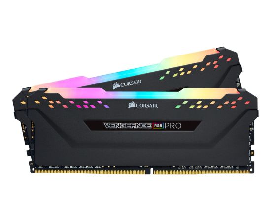 Corsair DDR4 - 16 GB -4000 - CL - 18 - Dual Kit, RAM (black, CMW16GX4M2Z4000C18, Vengeance RGB PRO)