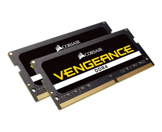 Corsair DDR4 - 64 GB -2933 - CL - 19 - Dual Kit, RAM (black, CMSX64GX4M2A2933C19, Vengeance)