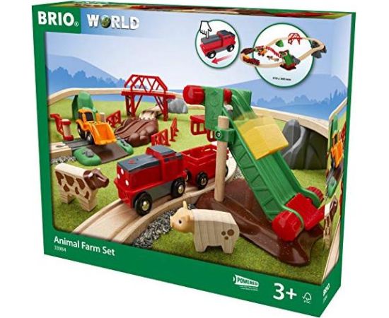 Ravensburger BRIO Large BRIO Railway Farm Set 63398400