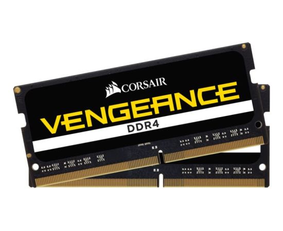 Corsair DDR4 -  64GB -2666 - CL - 18 - Dual Kit, Vengeance (black, CMSX64GX4M2A2666C18)