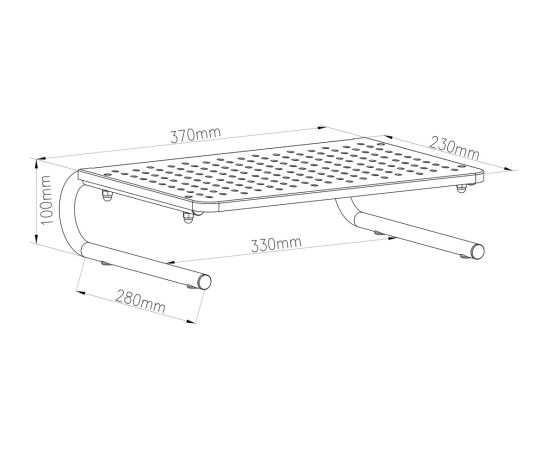 Maclean MC-948 Monitor / Laptop Stand for Screens 13-32",