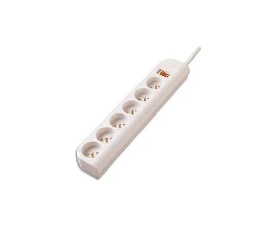 Belkin E-Series 6 Socket, 1-Metre SurgeStrip White 6 AC outlet(s) 230 V 1 m