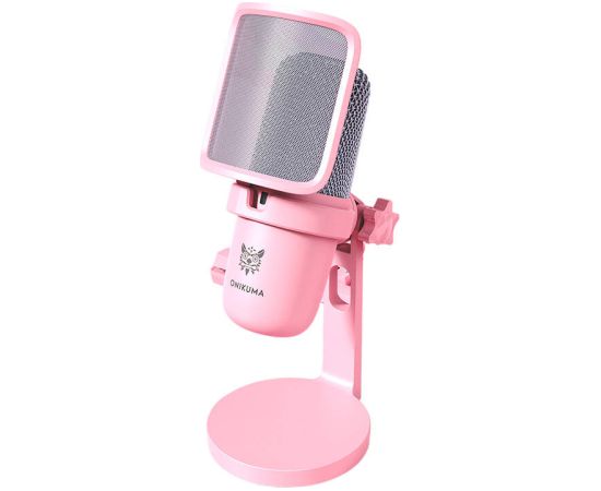 ONIKUMA M630 USB Gaming Microphone Pink