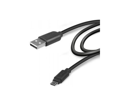 Data Cable USB 2.0 - Micro USB 3m By SBS Black