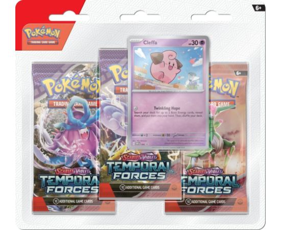 Pokemon Karty Temporal Forces 3pack Bli. Cleffa