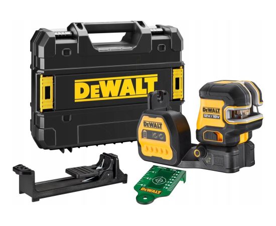 Dewalt DEWALT.LASER LINIOWY 12/18V DCE825NG18 ZIELONY + 5-PUNKTOWY