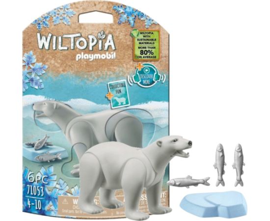 Playmobil PLAYMOBIL 71053 Wiltopia polar bear, construction toy