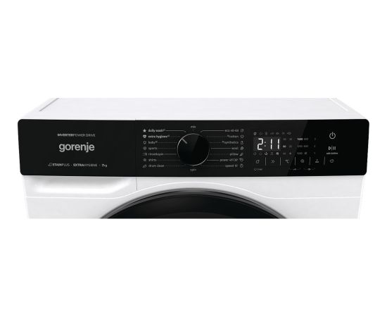 Gorenje WNHA74SASEU Veļas mašīna 7kg 1400rpm ExtraHygiene DrumClean AddClothes