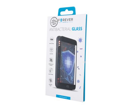 Forever tempered glass Antibacterial for iPhone 7 | 8 | SE 2020 | SE 2022 black frame