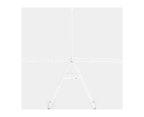 BRABANTIA HangOn veļas žāvētājs + pakaramais, 25m, White - 403507