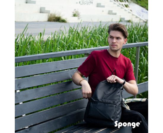 Sponge Street Backpack 15,4 Black