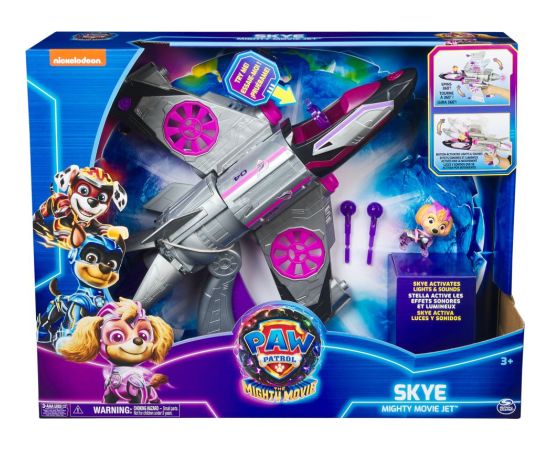 Spin Master Paw Patrol: The Mighty Movie - Skye Mighty Movie Jet (6067498)