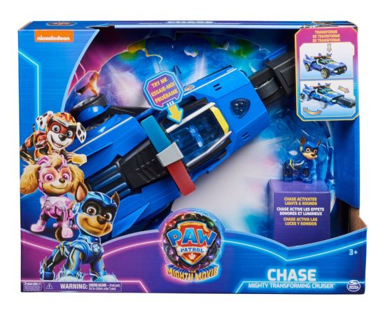 Spin Master Paw Patrol: The Mighty Movie - Chase Mighty Transforming Cruiser (6067497)