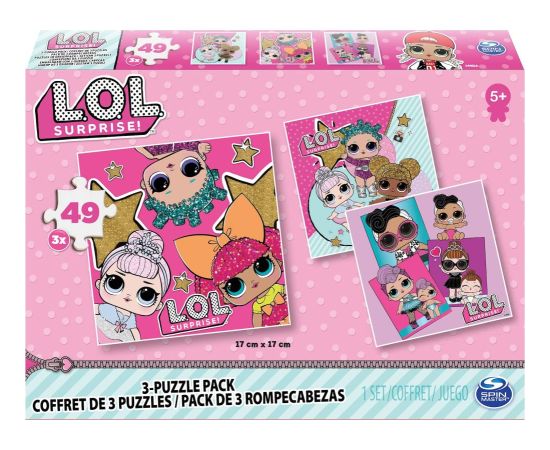 Spin Master L.O.L. Surprise!: Glitterati - 3-Puzzle Pack (49 pcs x3) (20114662)