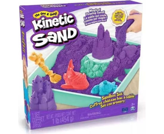 Spin Master Kinetic Sand: Sandbox Set - Purple (20143456-20146488)