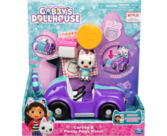 Spin Master Gabbys Dollhouse: Carlita  Pandy Paws Picnic (6062145)