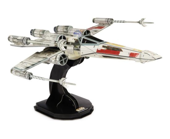 Spin Master Disney: Star Wars 4D Build - T-65 X-Wing Starfighter 3D Cardstock Model Kit (6069813)