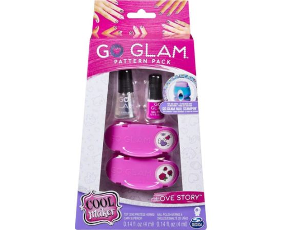 Spin Master Cool Maker: Go Glam Pattern Pack Nail Stamper - Love Story (20117220)