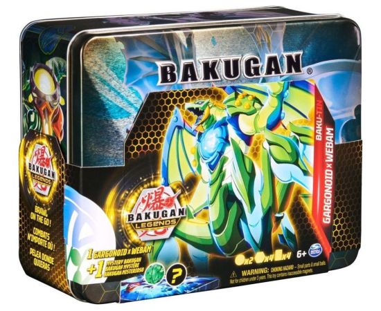 Spin Master Bakugan Legends: Baku-tin - Garganoid X Webam (6066256)