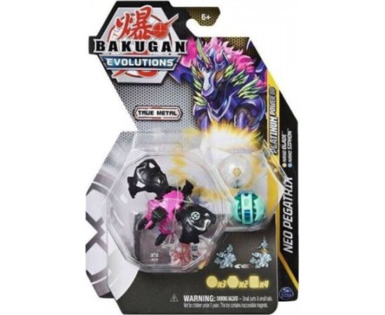 Spin Master Bakugan Evolutions: Neo Pegatrix (Nano Blade  Nano Siphon) Power Up (20138083)