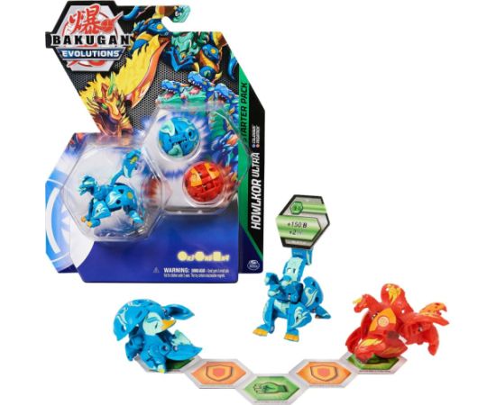 Spin Master Bakugan Evolutions: Howlkor Ultra Starter Pack (6063601)