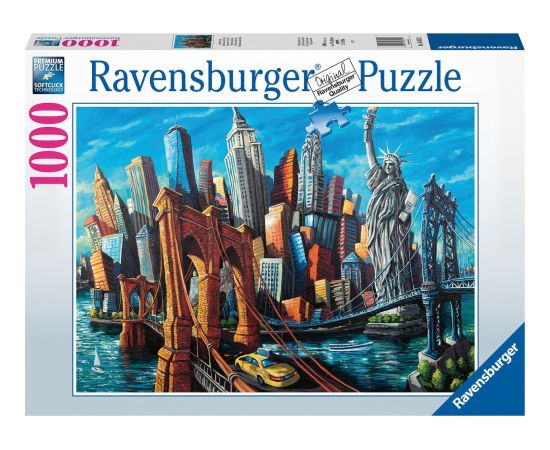 Ravensburger Puzzle: Welcome to New York (1000pcs) (16812)