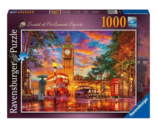 Ravensburger Puzzle: Sunset at Parliament Square, London (1000pcs) (17141)