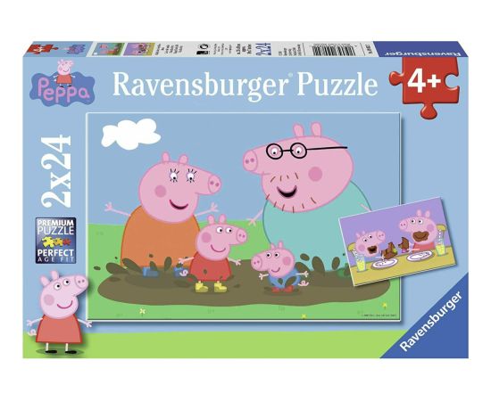 Ravensburger Puzzle: Peppa Pig (2X24pcs) (09082)