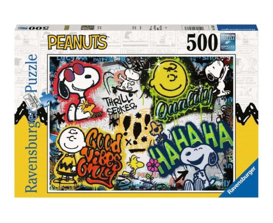 Ravensburger Puzzle: Peanuts  Snoopy Graffiti (500pcs) (17538)