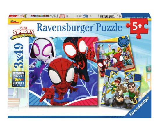 Ravensburger Puzzle: Marvel - Spidey and his Amazing Friends (3x49pcs) (5730)