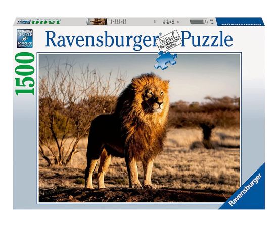 Ravensburger Puzzle: Lion, King of the Animals (1500pcs) (17107)