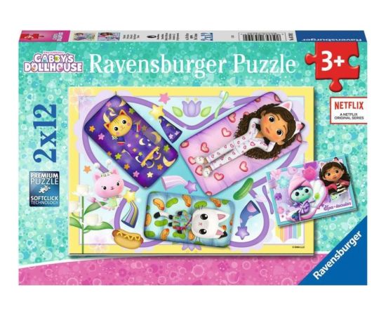 Ravensburger Puzzle: Gabbys Dollhouse (2x12pcs) (5709)