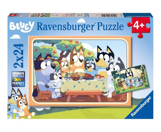 Ravensburger Puzzle: Bluey (2x24pcs) (5711)