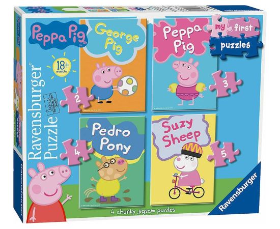 Ravensburger My First Puzzles: Peppa Pig (06960)