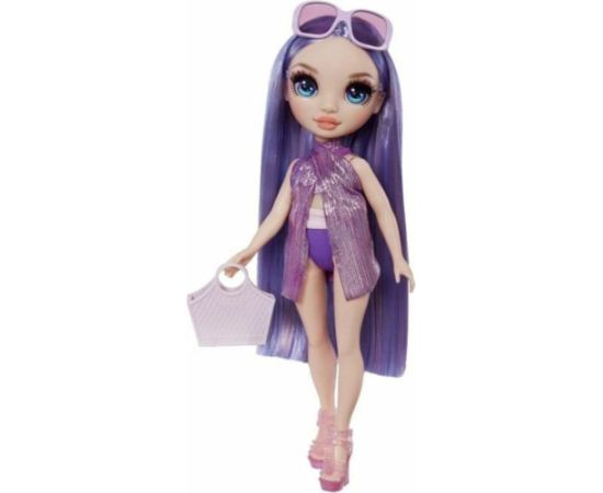 MGA Rainbow High: Swim  Style Fashion - Violet Willow (Purple) Doll (507314-EUC)