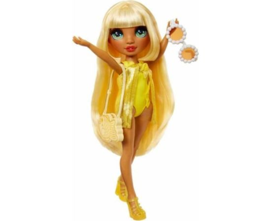 MGA Rainbow High: Swim  Style Fashion - Sunny Madison (Yellow) Doll (507284-EUC)