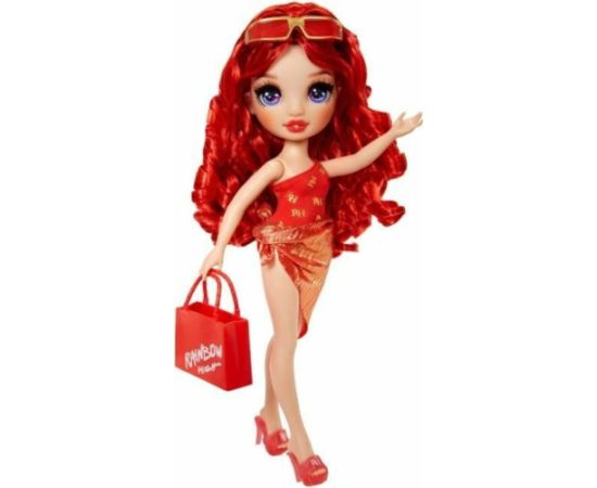 MGA Rainbow High: Swim  Style Fashion - Ruby Anderson (Red) Doll (507277-EUC)