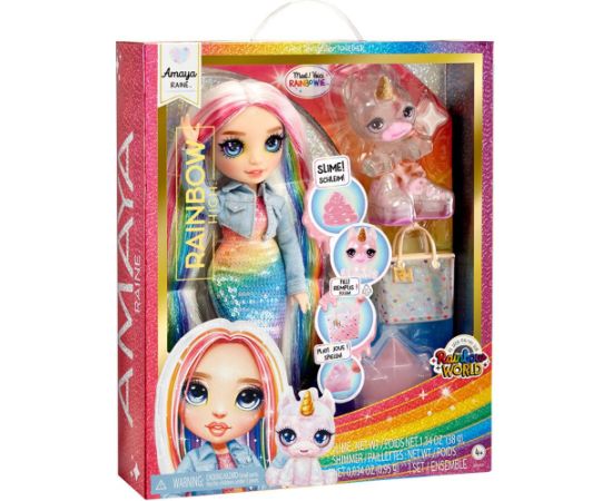 MGA Rainbow High: Amaya Raine - (Rainbow) Doll  Slime (120230-EU)