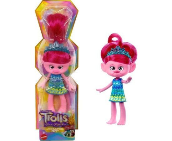 Mattel Trolls: Band Together - Trendsettin Poppy Fashion Doll (HNF13)