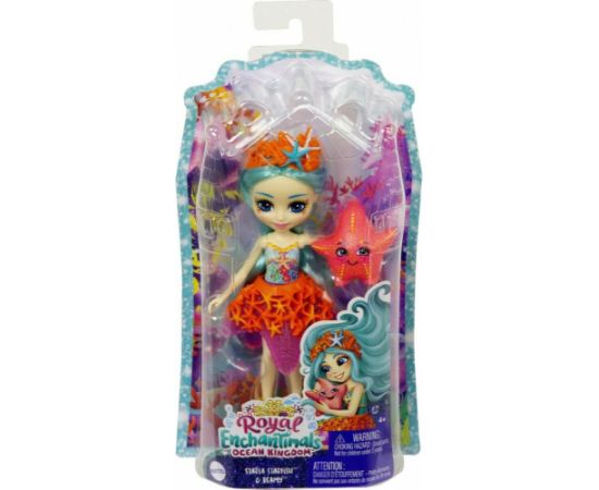 Mattel Royal Enchantimals Ocean Kingdom - Staria Starfish  Beamy (HCF69)