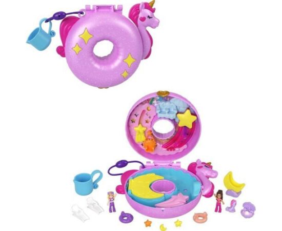 Mattel Polly Pocket: Sparkle Cove Adventure Unicorn Floatie Compact (HKV34)